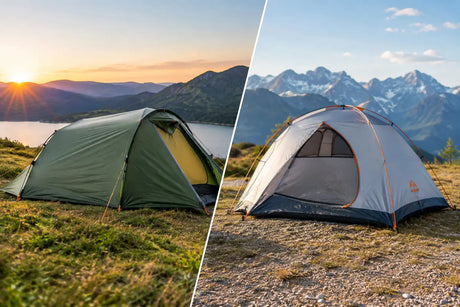 Trekkingstockzelt vs. Kuppelzelt: Was passt?