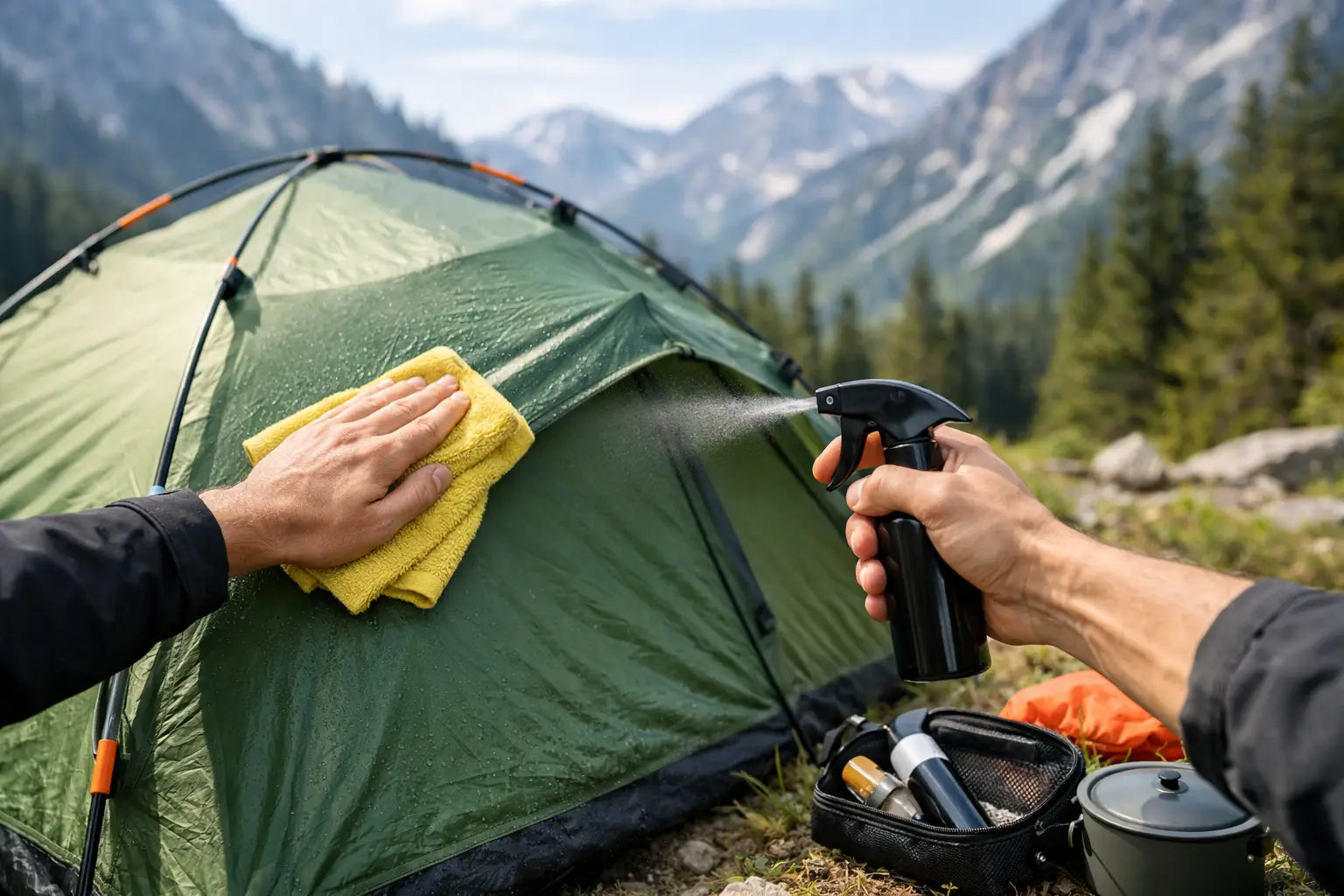 Wie pflegt man ein Trekkingzelt richtig?