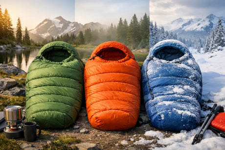 Guide für Mumienschlafsack-Temperaturen
