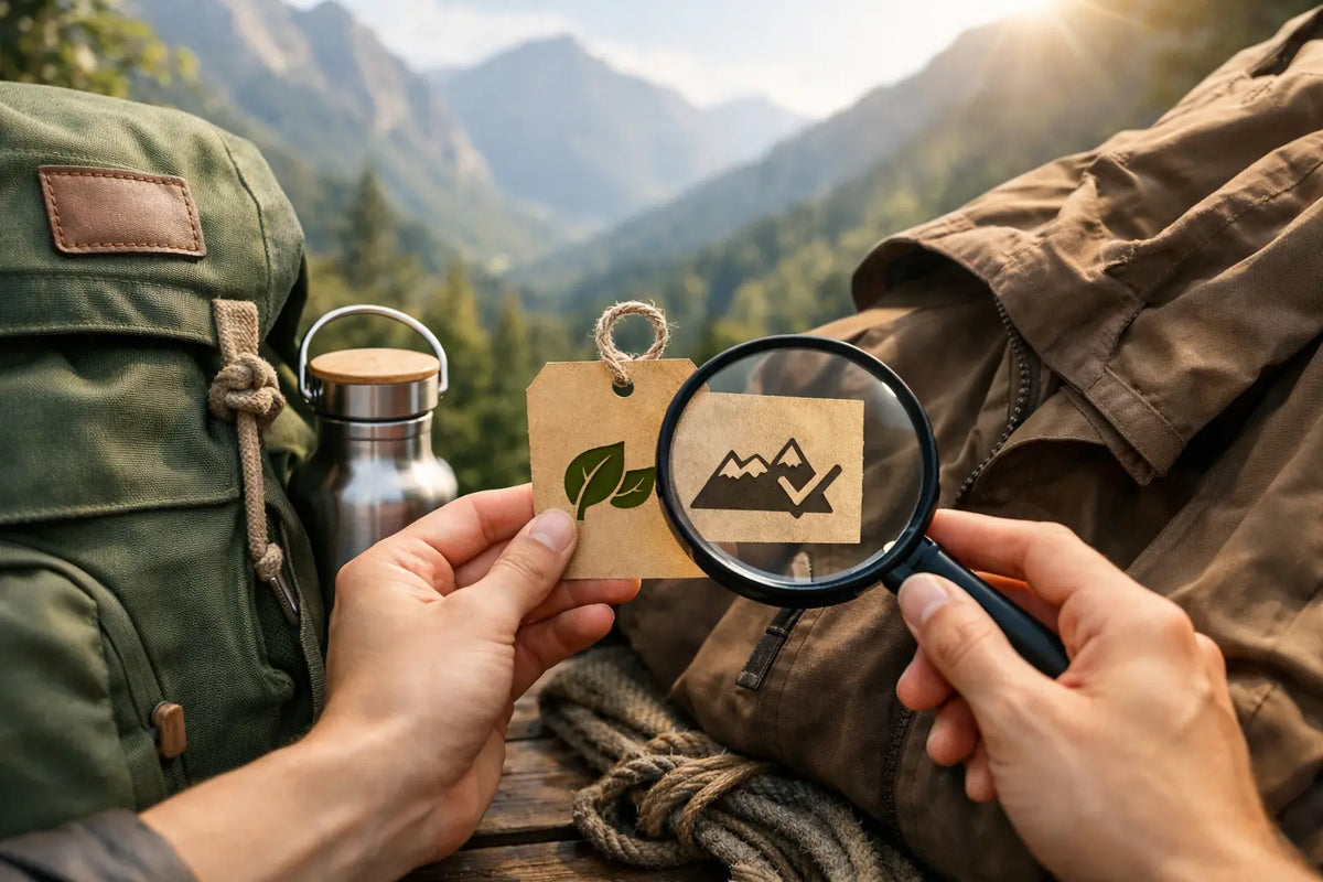 Ethisch hergestellte Outdoor-Marke erkennen