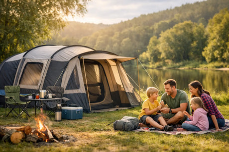Bestes Familienzelt für Kurzurlaub finden
