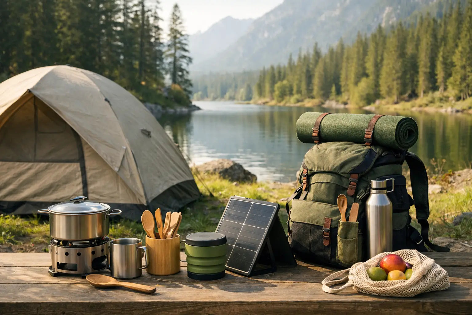 Guide für nachhaltige Campingausrüstung