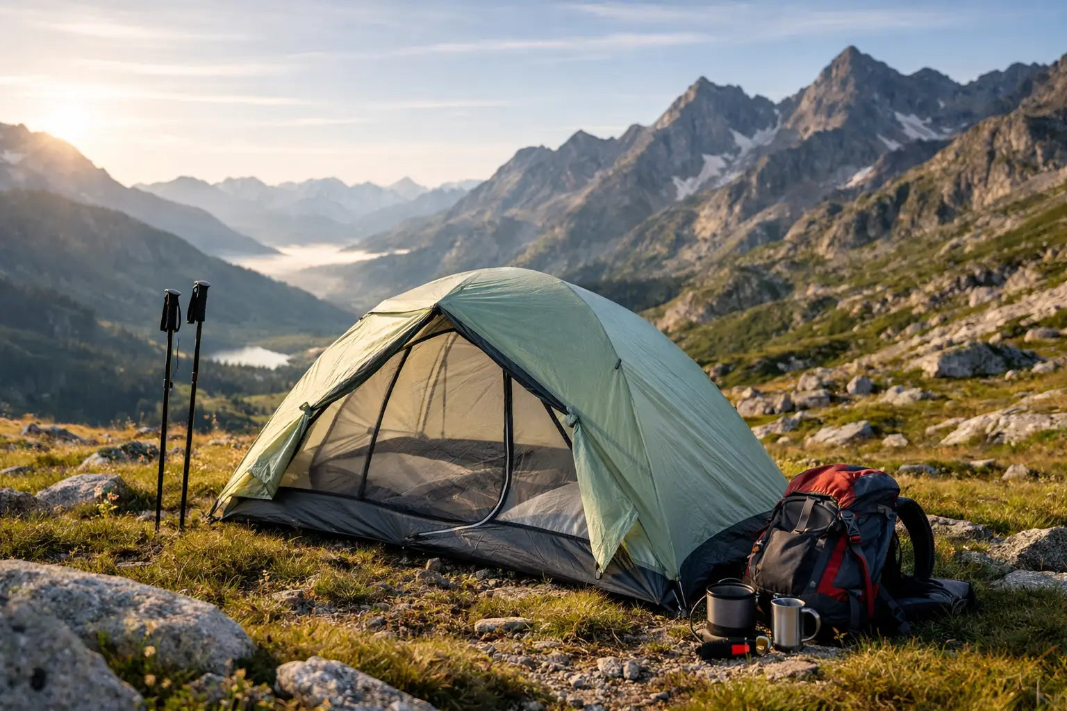 Leichtes Wanderzelt im Langzeittest
