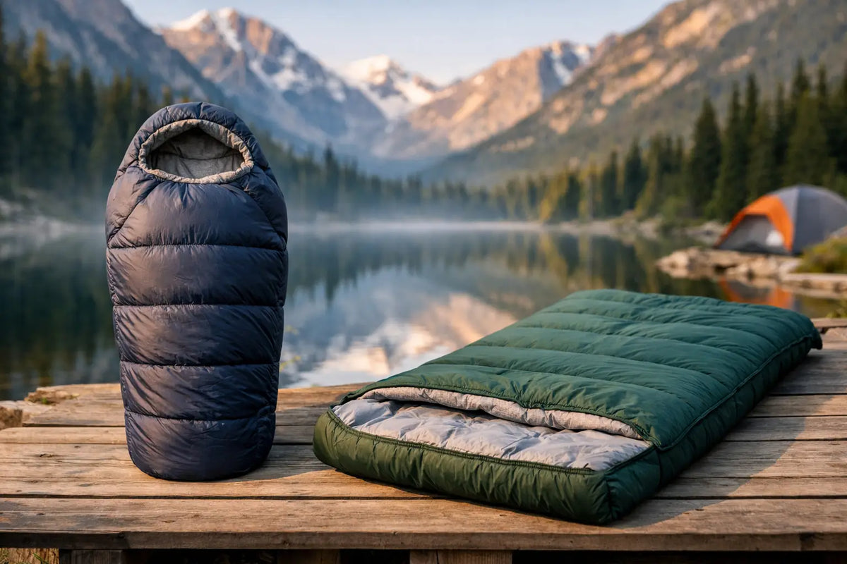 Mumienschlafsack oder Deckenschlafsack?