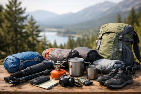 Leichte Trekkingausrüstung Packliste für Touren