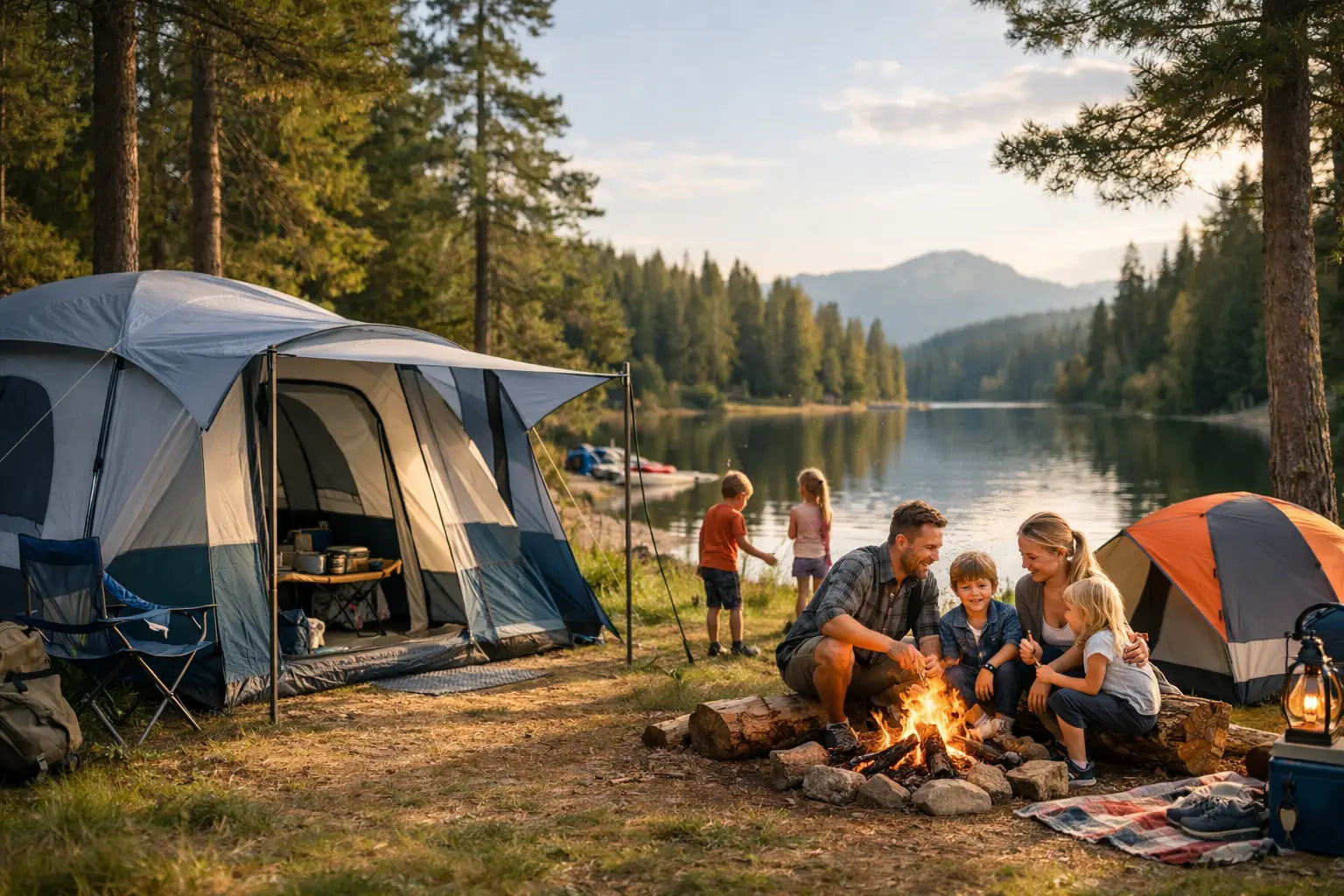 Beste Zelte für Familiencamping finden