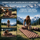 Isomatte mit Pumpsack