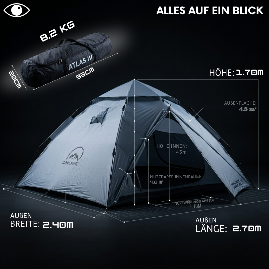 GOALPINE® Atlas IV